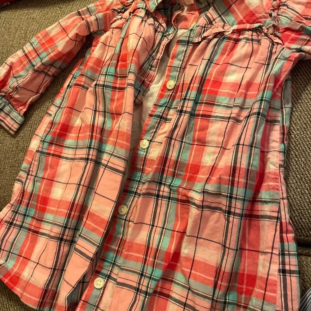 Gap plaid dress